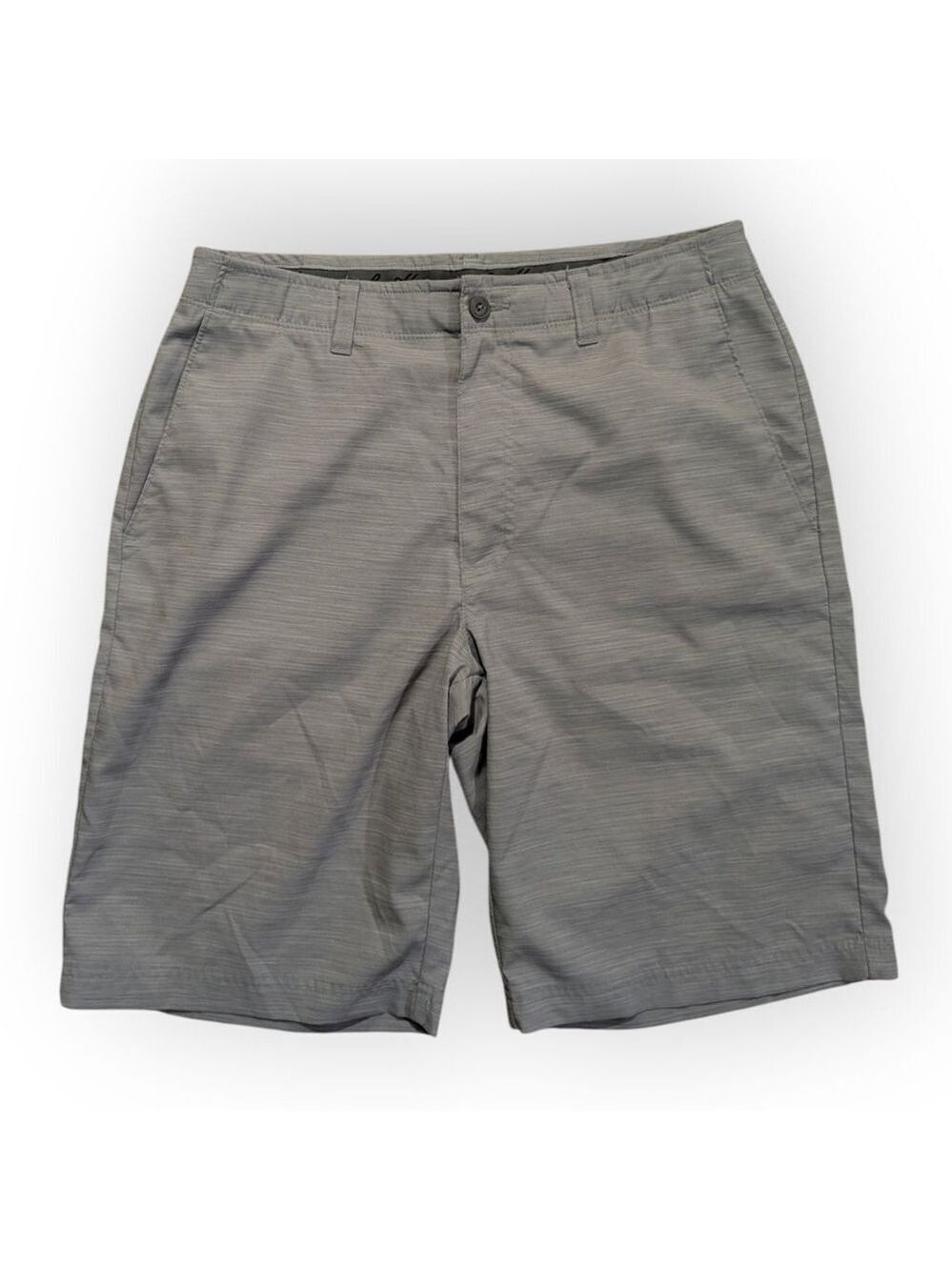 Ben Hogan Gray Polyester Spandex Golf Shorts Size 30